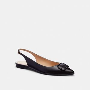 Coach Veda Slingback Flats Size 8 Women
